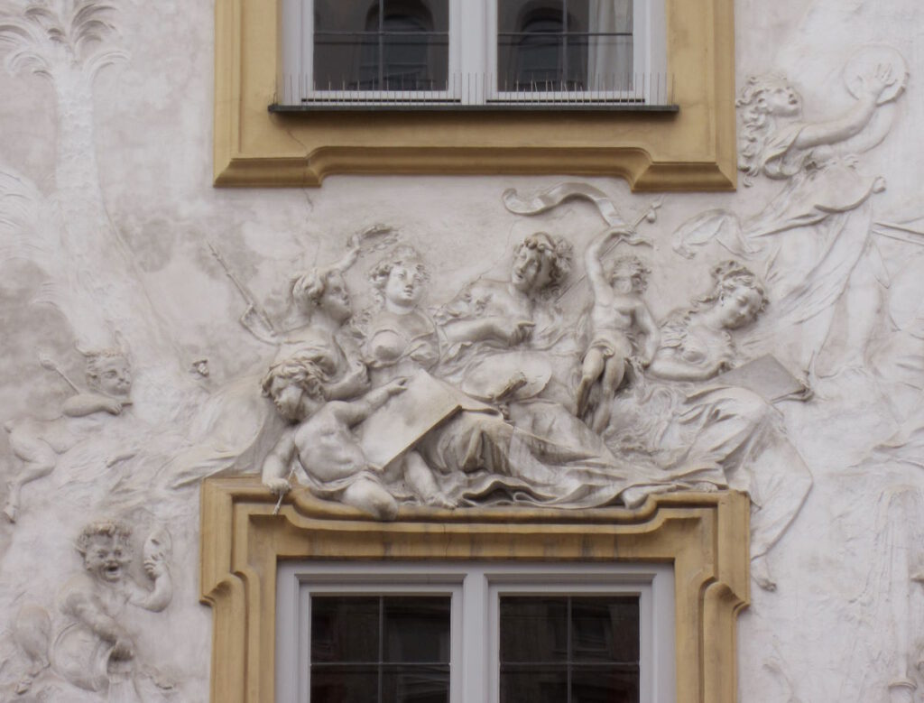 Asamhaus: Fassade