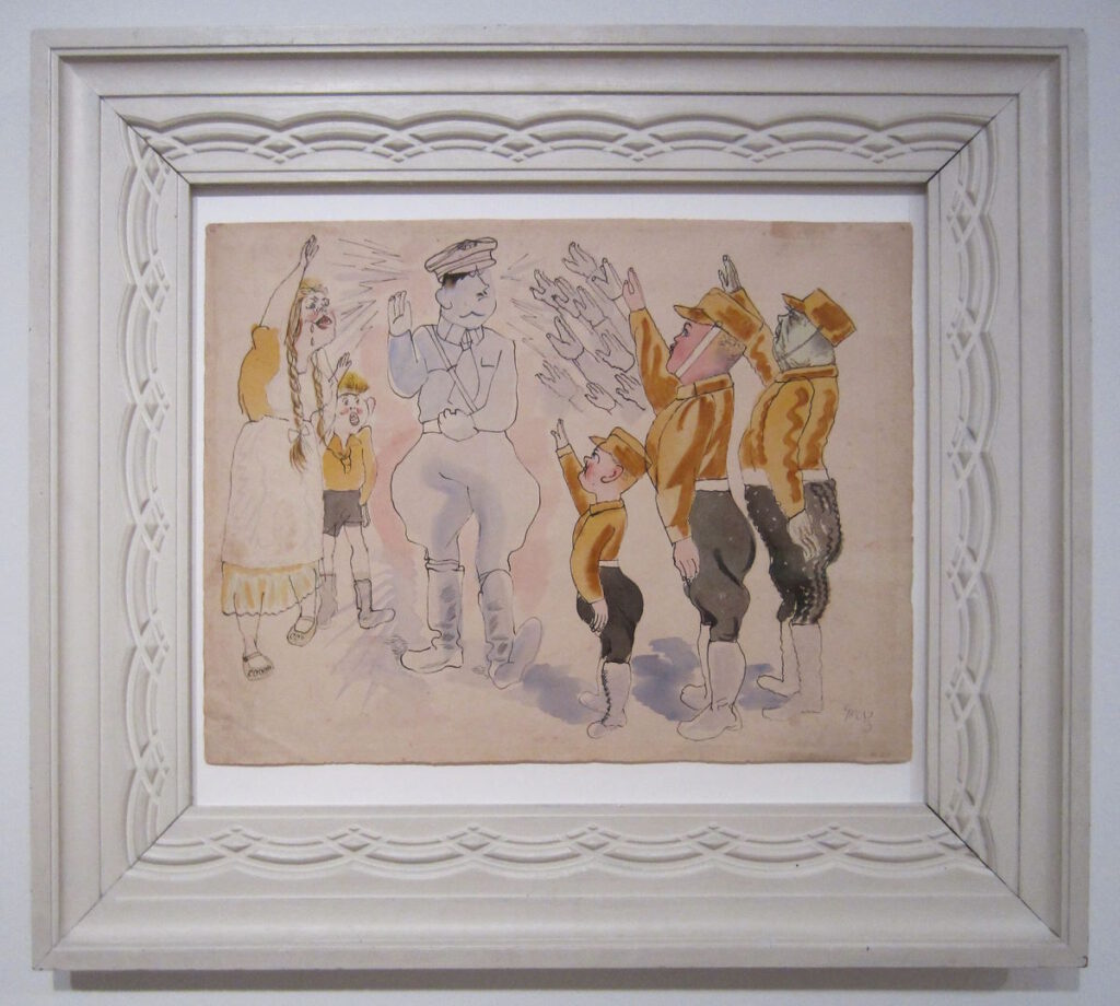 George Grosz: »Heil Hitler!« CLICK REFRESH