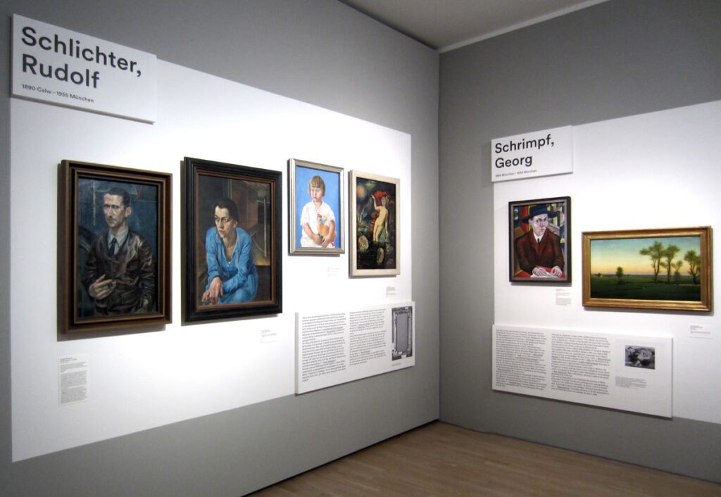 Ausstellung im Lenbachhaus München: Rudolf Schlichter CLICK REFRESH