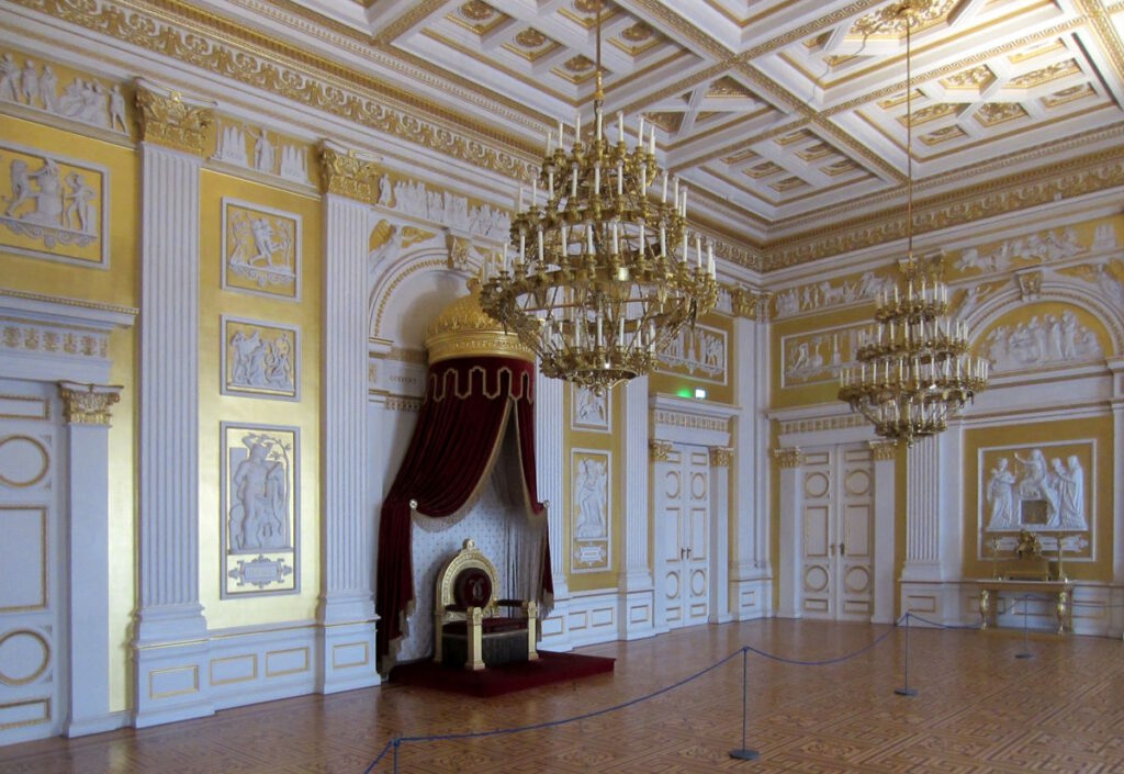 Thronsaal des Königs in der Münchner Residenz