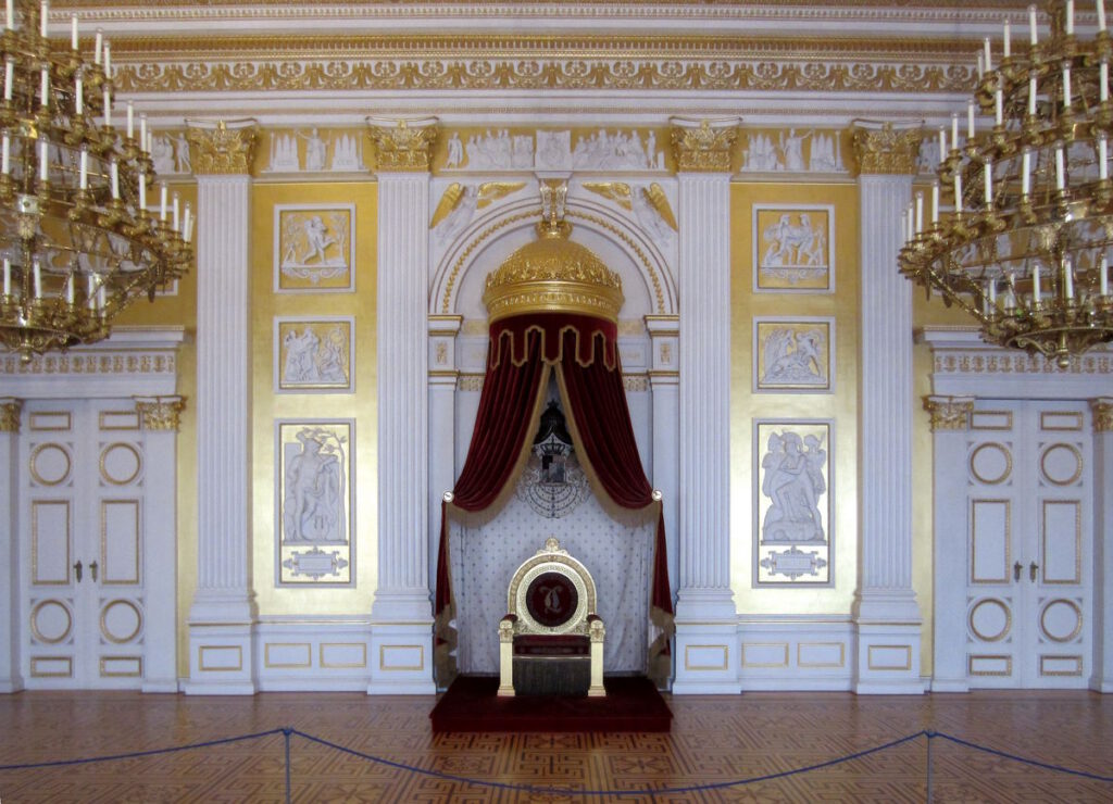 Thronsaal des Königs in der Münchner Residenz