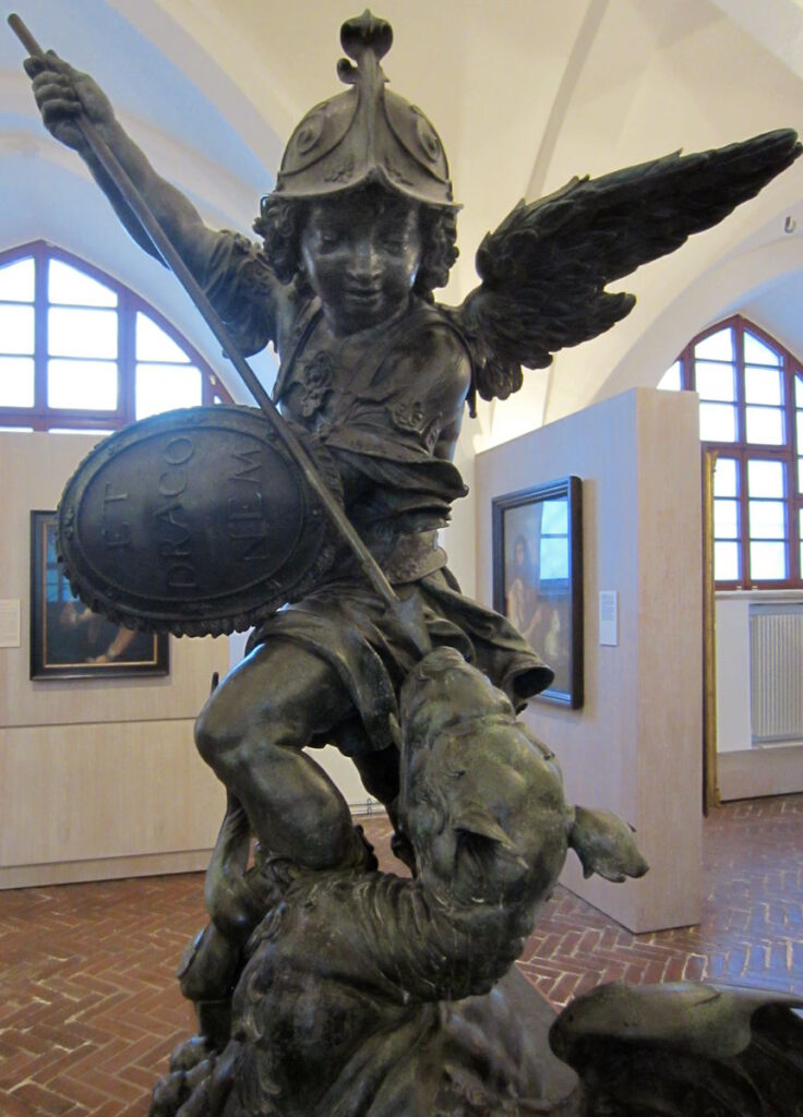 Münchner Stadtmuseum: Heldenputto der Mariensäule