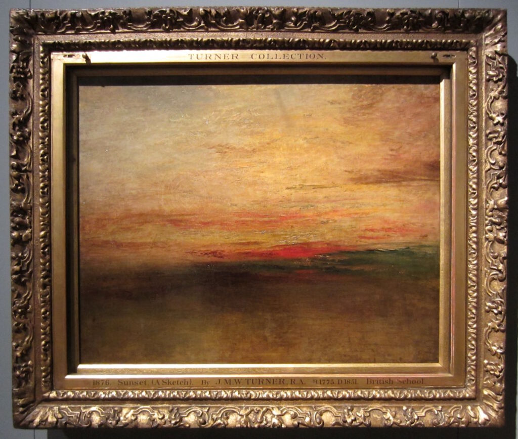 William Turner Three Horizons