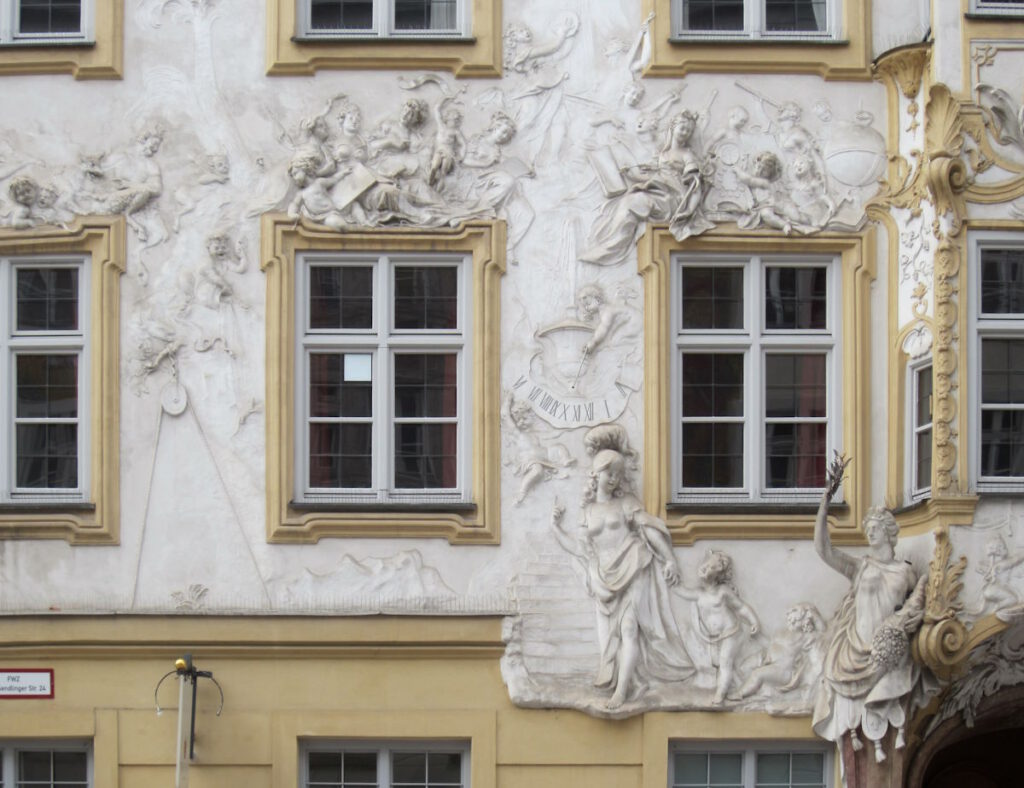 Asamhaus: Fassade