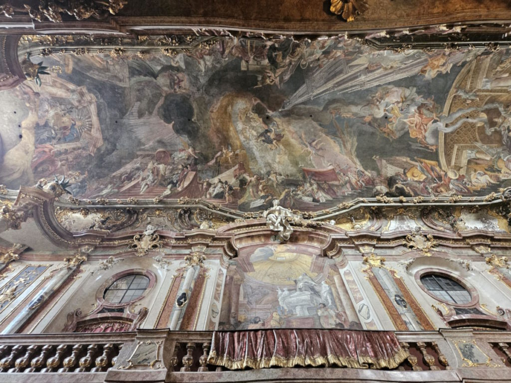 Asamkirche: Deckenfresko