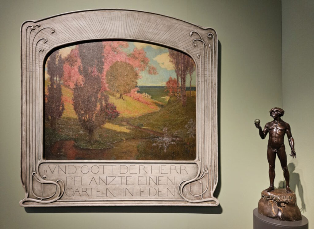 Richard Riemerschmid: Garten Eden; Hermann Hahn: Adam