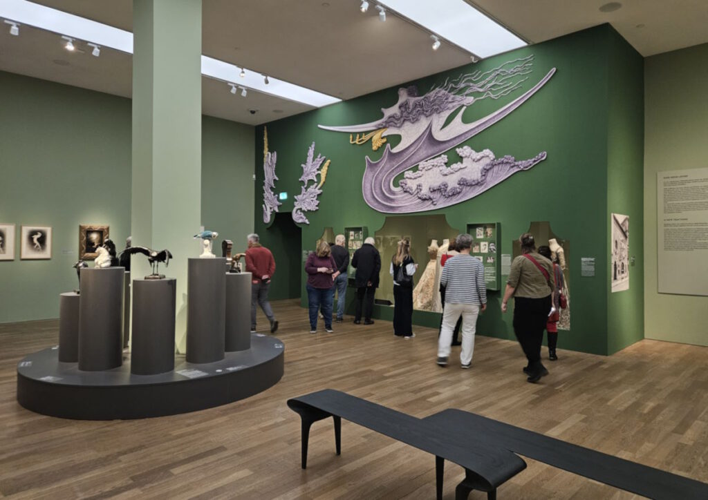 Kunsthalle: Dekoration der Fassade des Ateliers Elvira