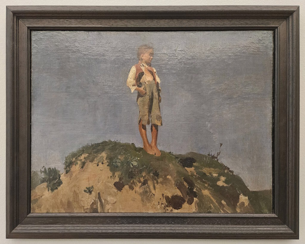 Franz von Lenbach: Hüterbub / Galerie im Lenbachhaus