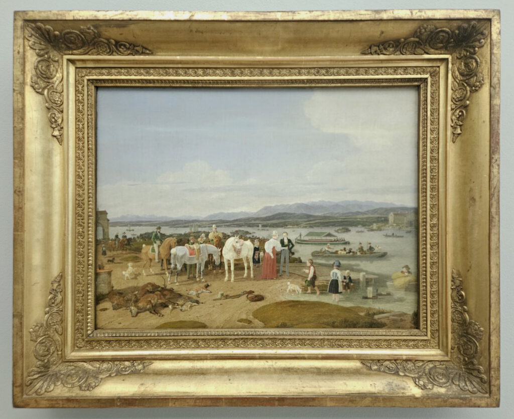 Wilhelm von Kobell: Nach der Jagd am Bodensee / Galerie im Lenbachhaus