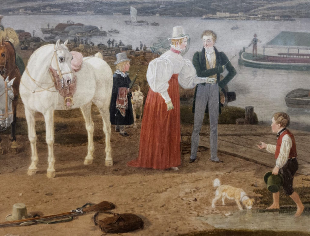 Wilhelm von Kobell: Nach der Jagd am Bodensee / Galerie im Lenbachhaus