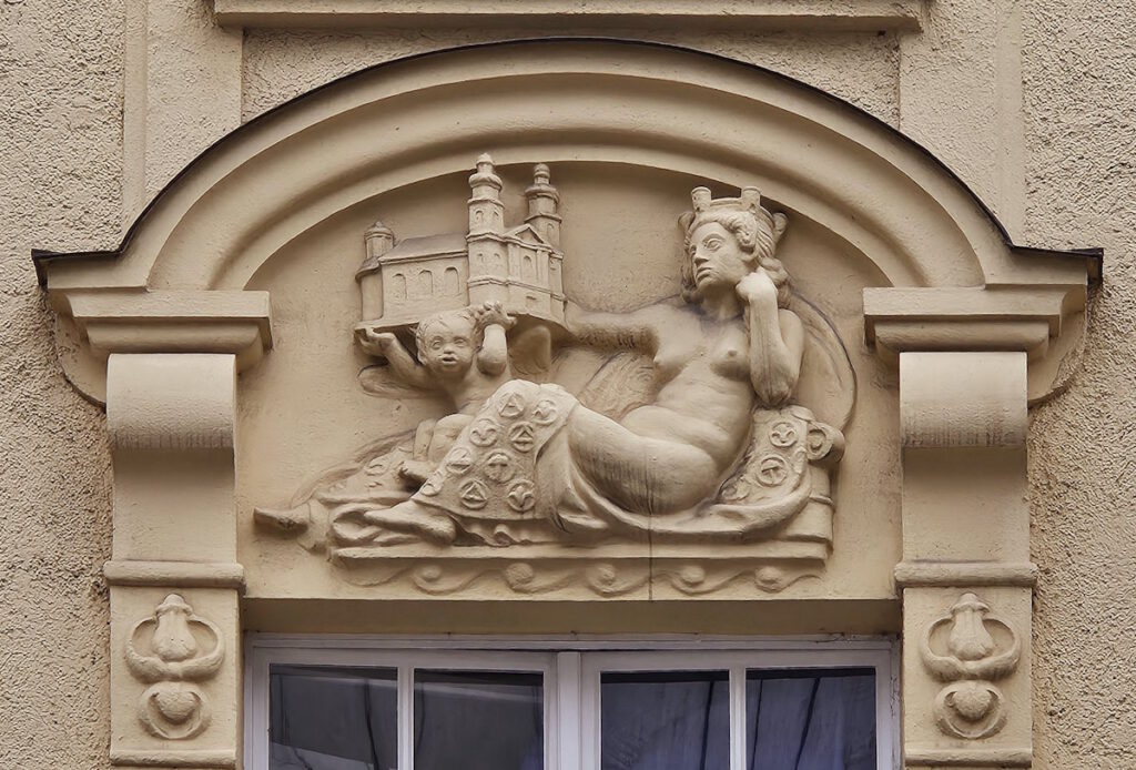 Scholastika im Graggenauer Viertel von München