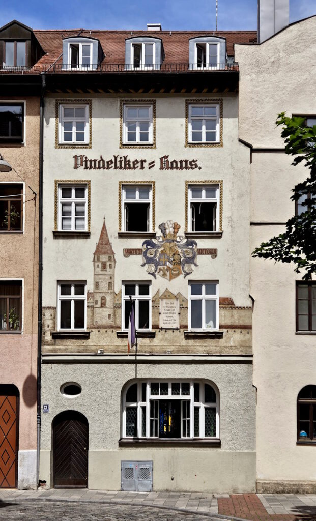 Vindeliker-Haus im Graggenauer Viertel von München