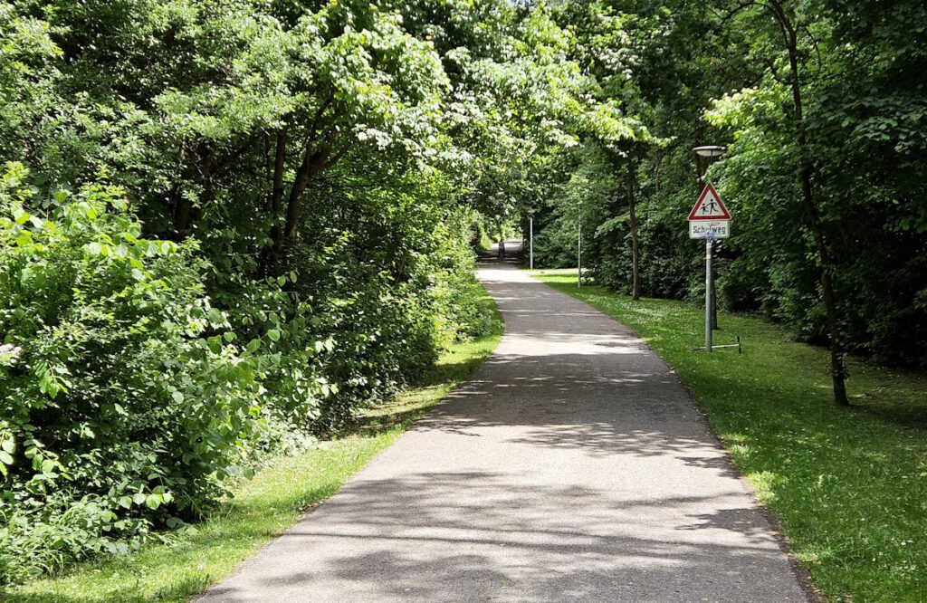 Salzsenderweg in Bogenhausen