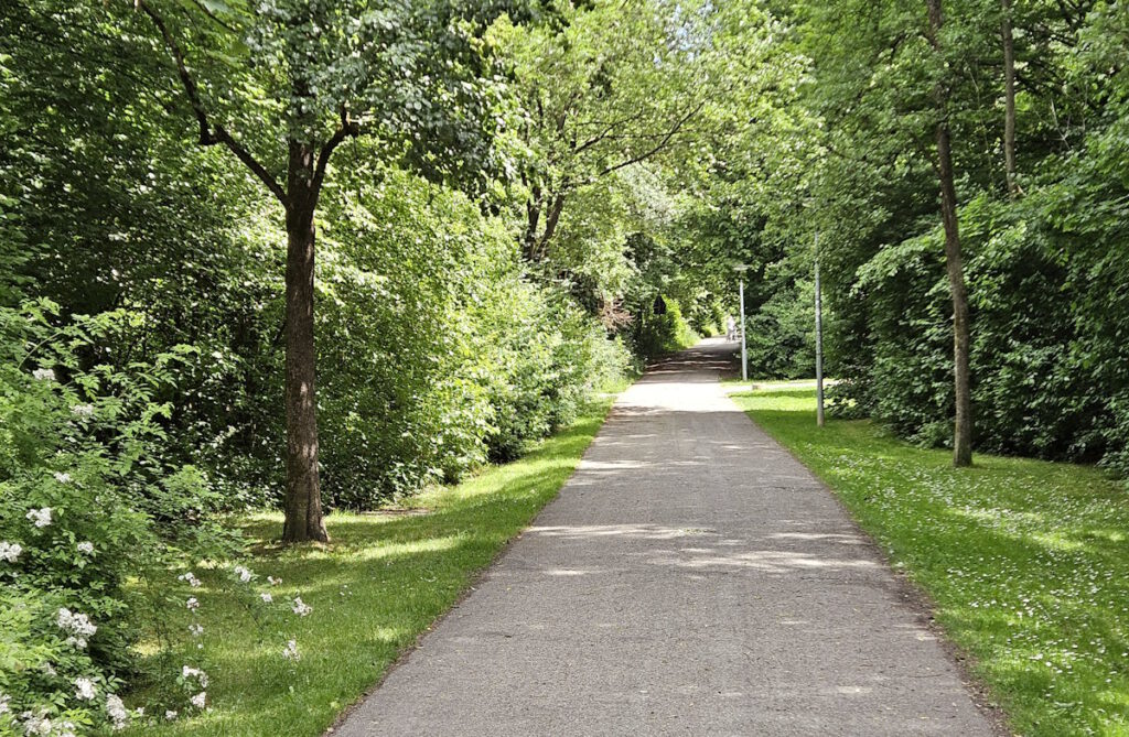 Salzsenderweg in Bogenhausen