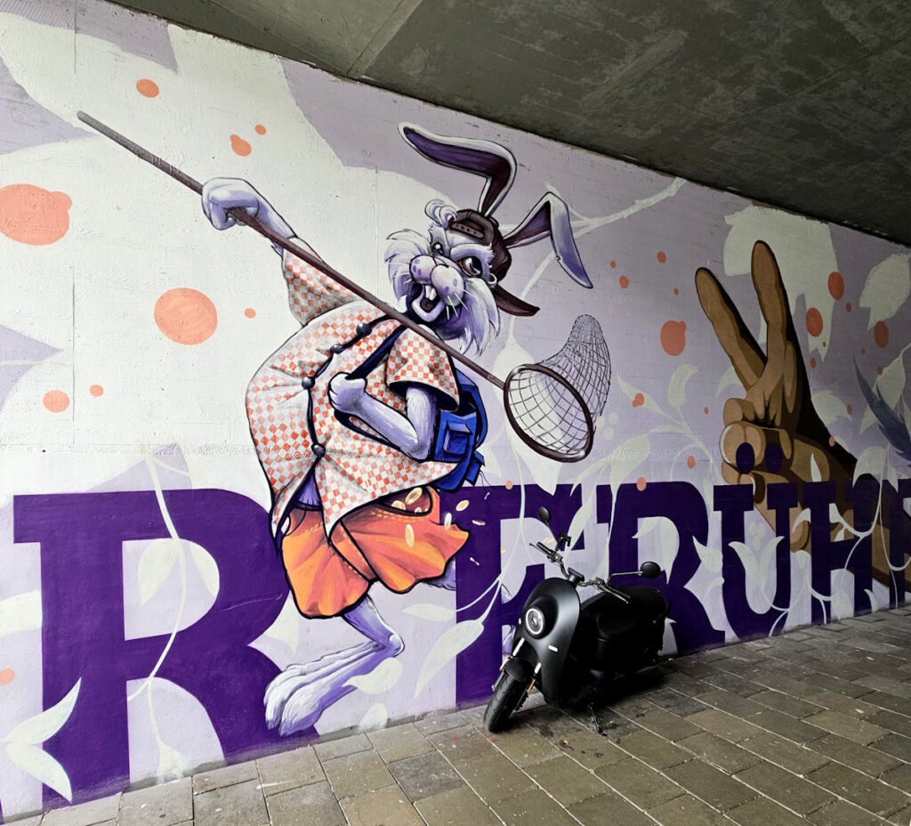 Streetart in der Riedenburger Straße