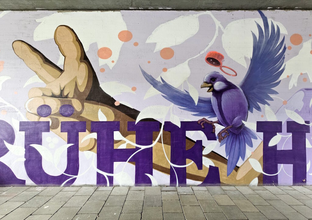 Streetart in der Riedenburger Straße