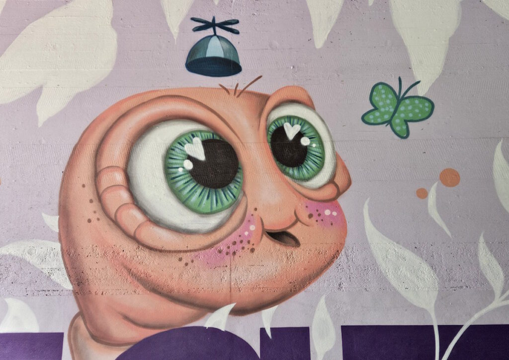 Streetart in der Riedenburger Straße