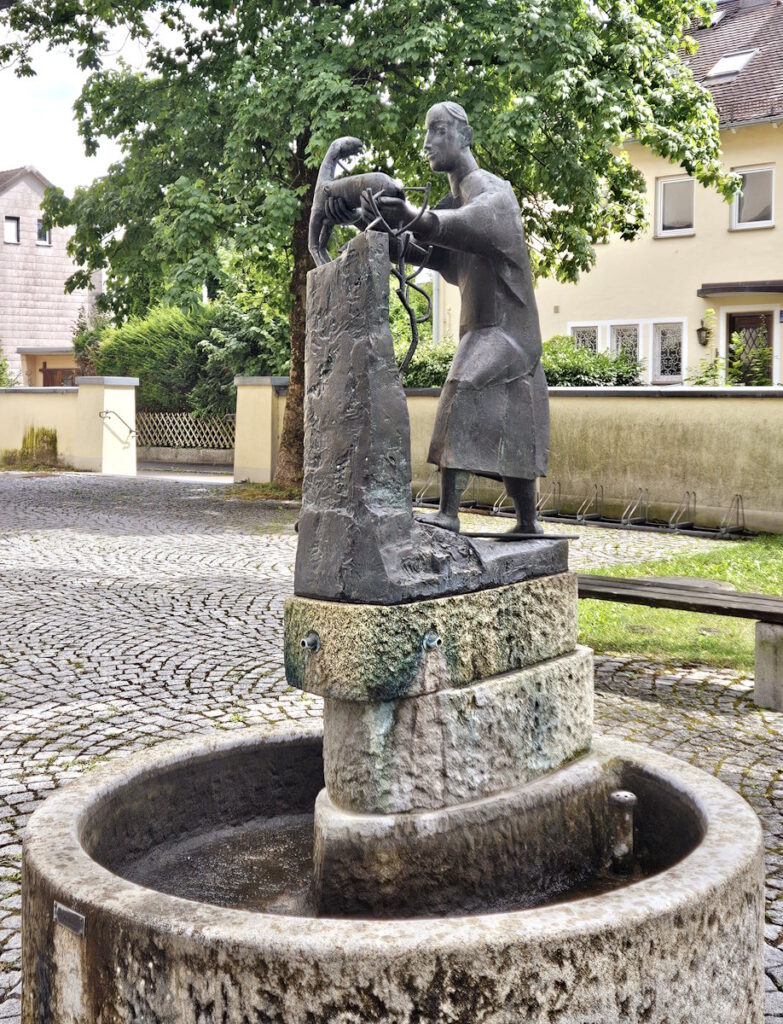 Johannes Raphael Potzler Guter-Hirte-Brunnen