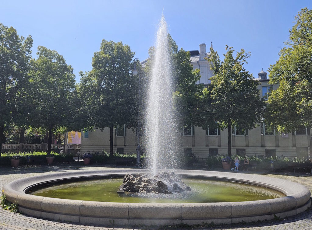 Springbrunnen am Prinzregentenplatz