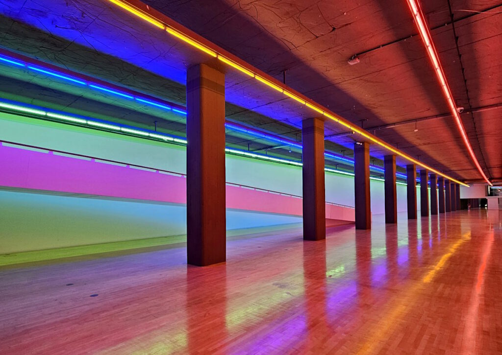 Dan Flavin Untitled Kunstbau Lenbachhaus