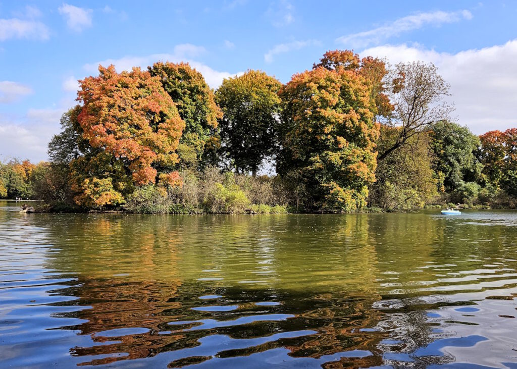 Kleinhesseloer See im Englischen Garten