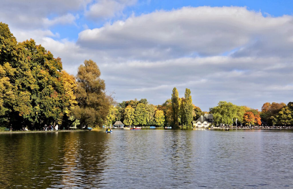 Kleinhesseloer See im Englischen Garten
