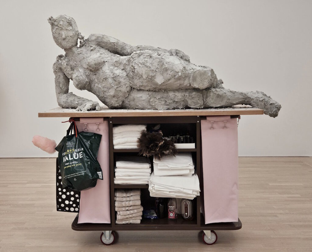 Nicole Wermers: Reclining Female #7