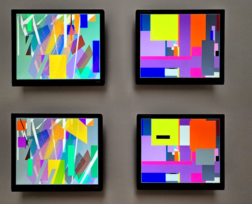 Samia Halaby Sound Painting