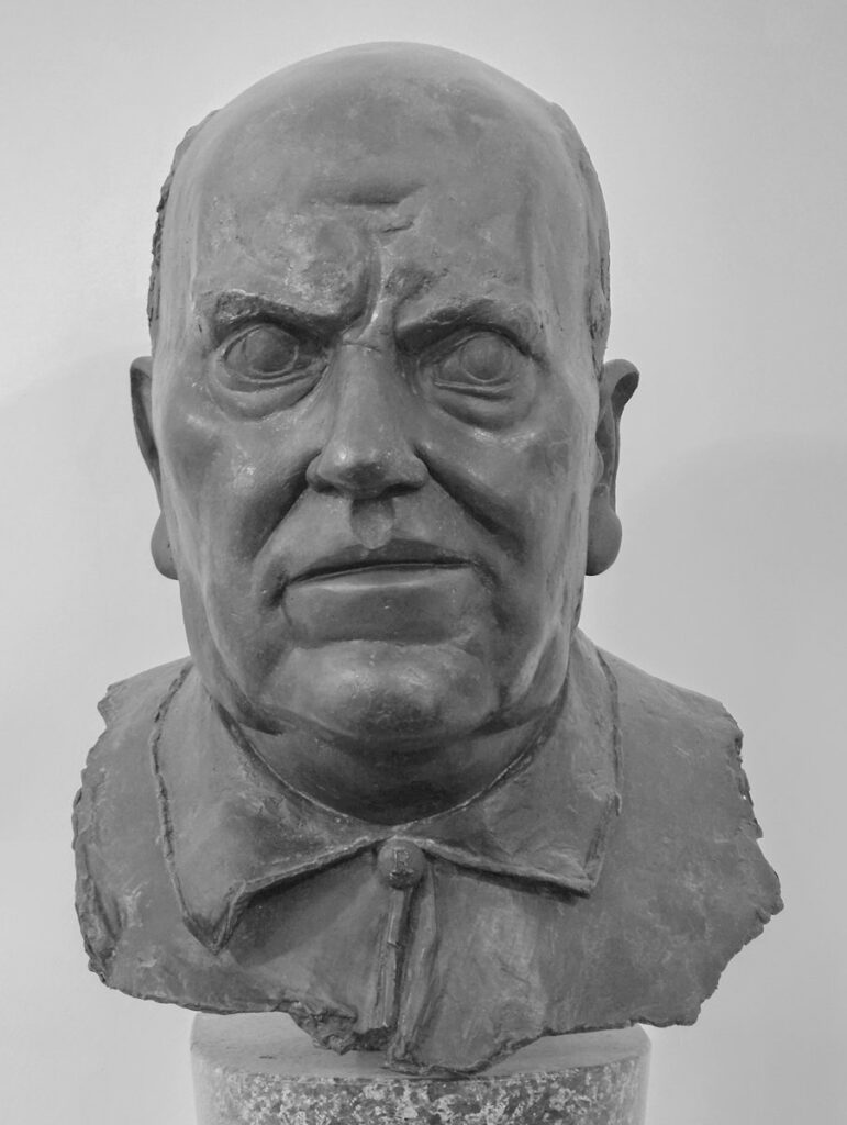 Büste Paul Verhoeven im Comité-Hof des Cuvilliés-Theaters München