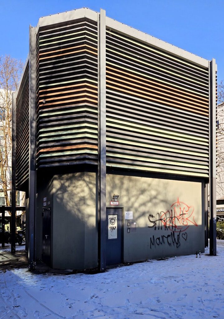 Farbmuster von Günter Fruhtrunk