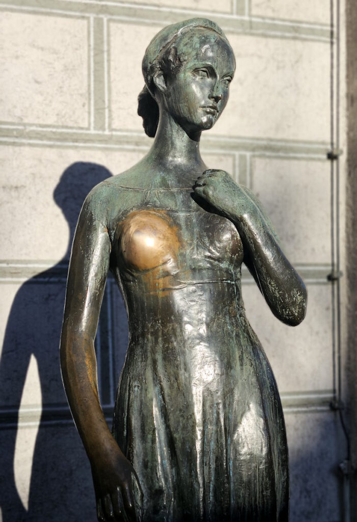 Julia Capulet am Marienplatz