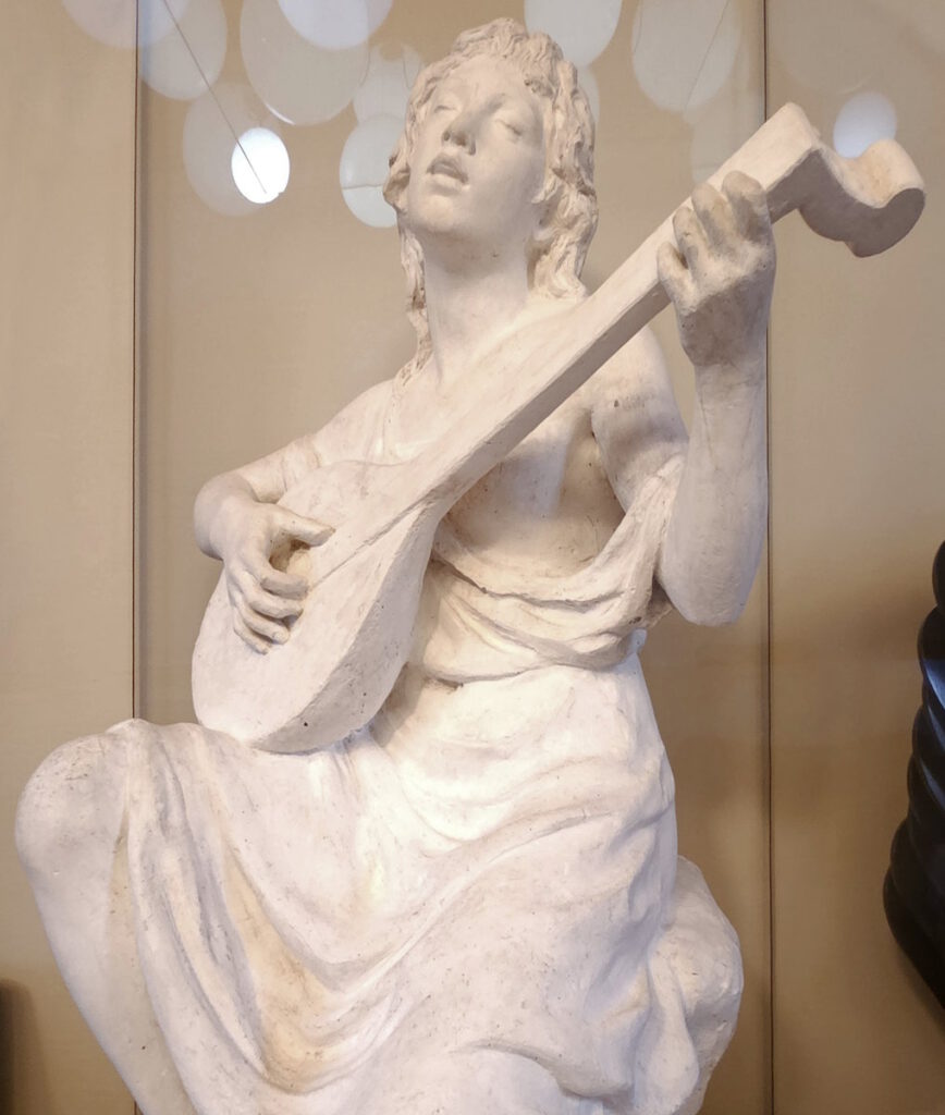 Adolf von Hildebrand Laute spielendes Mädchen