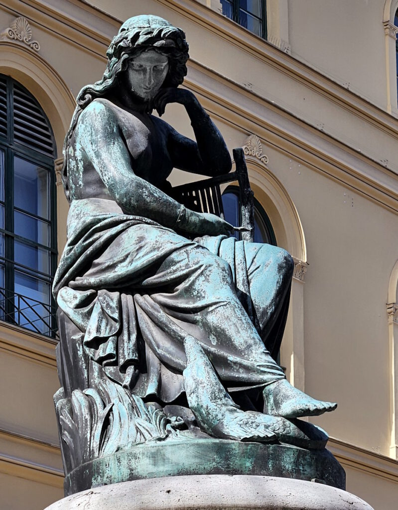 Nymphenbrunnen im Hofgarten