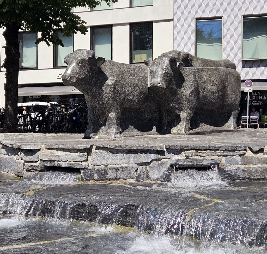 Rindermarkt-Brunnen in München