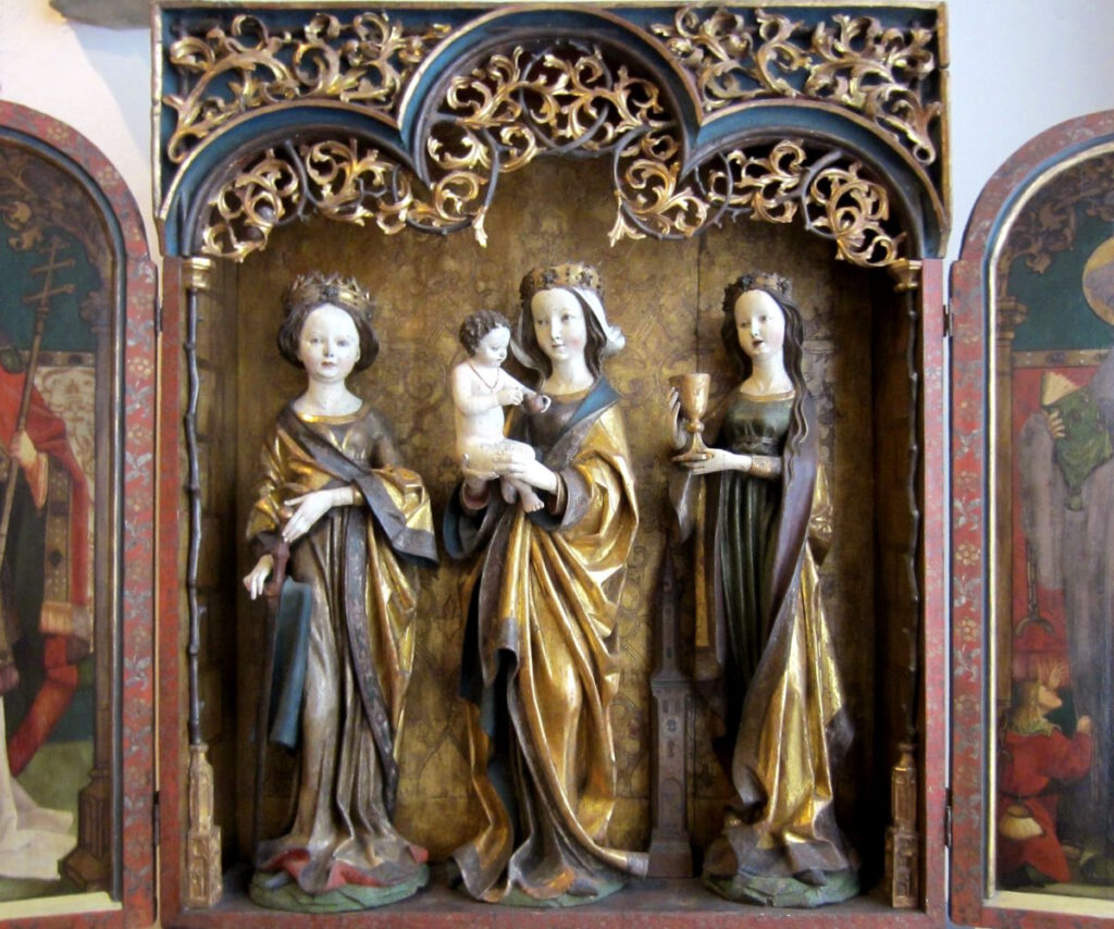 gotischer Flügelaltar PRESS REFRESH