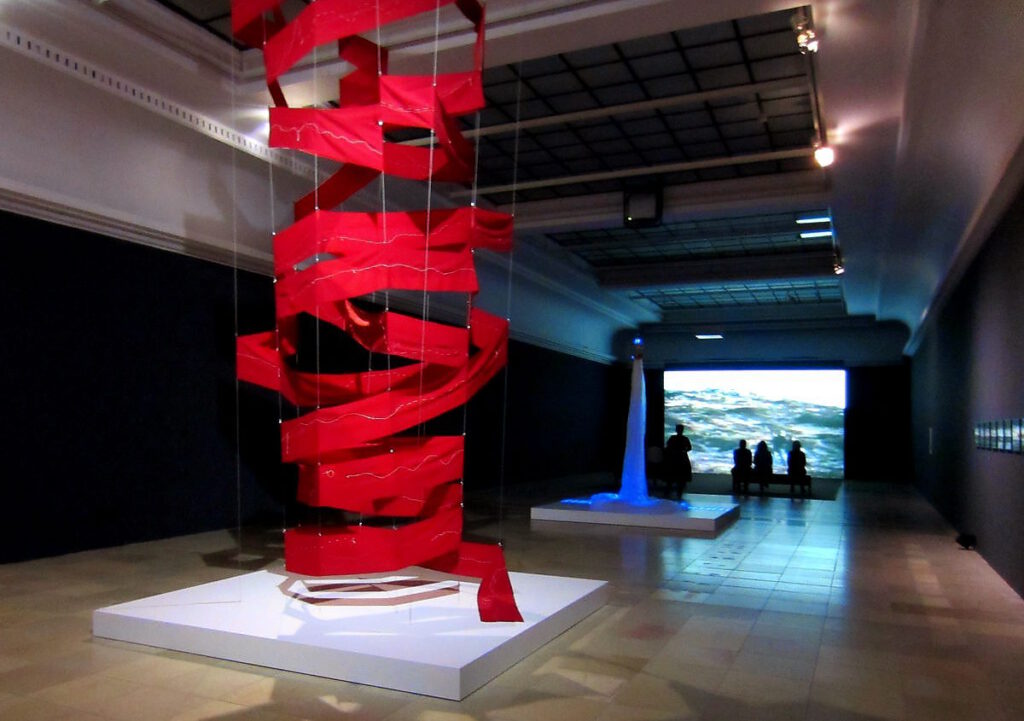 Katalin Ladik im Haus der Kunst München PRESS REFRESH