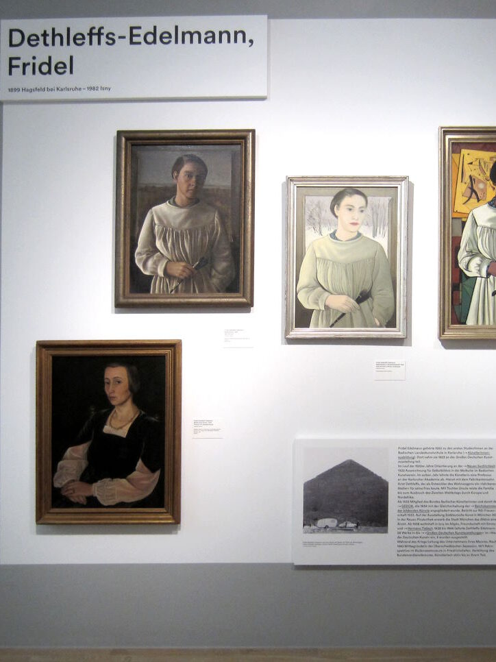 Ausstellung im Lenbachhaus München: Fridel Dethleffs-Edelmann CLICK REFRESH