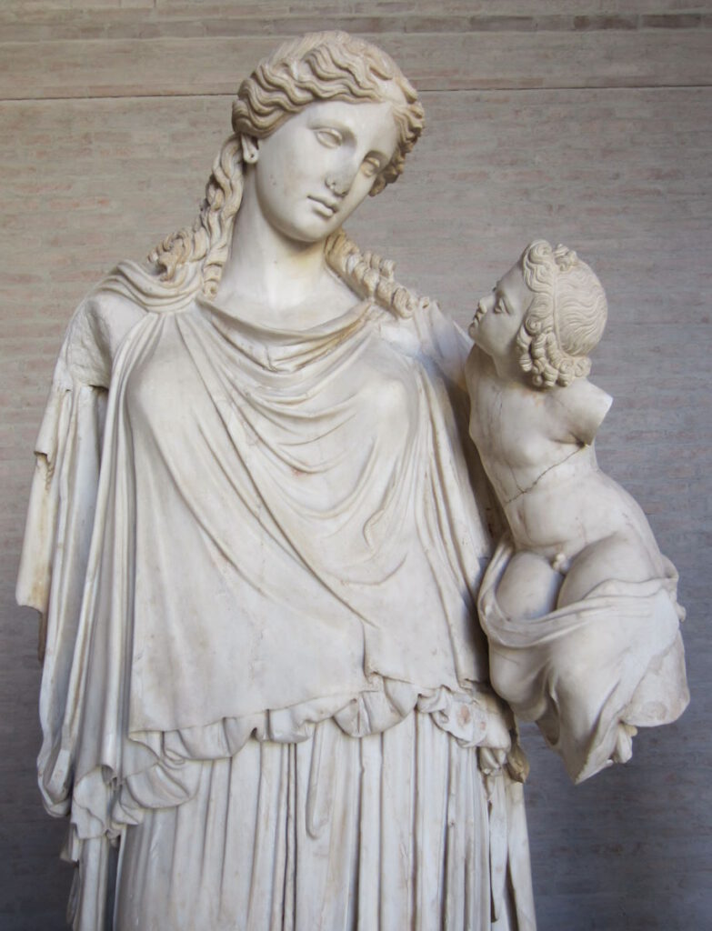 Eirene mit Ploutos CLICK REFRESH