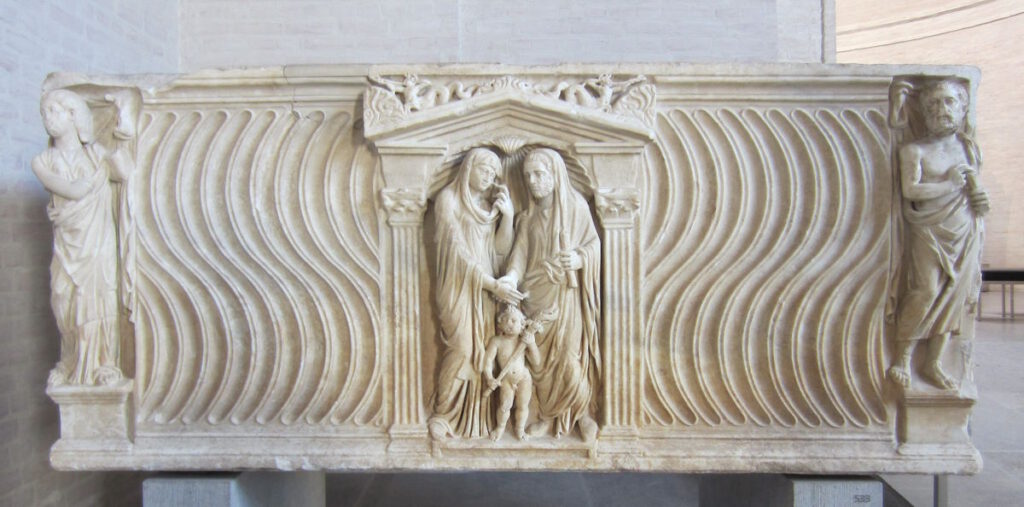 Glyptothek: Sarkophag CLICK REFRESH
