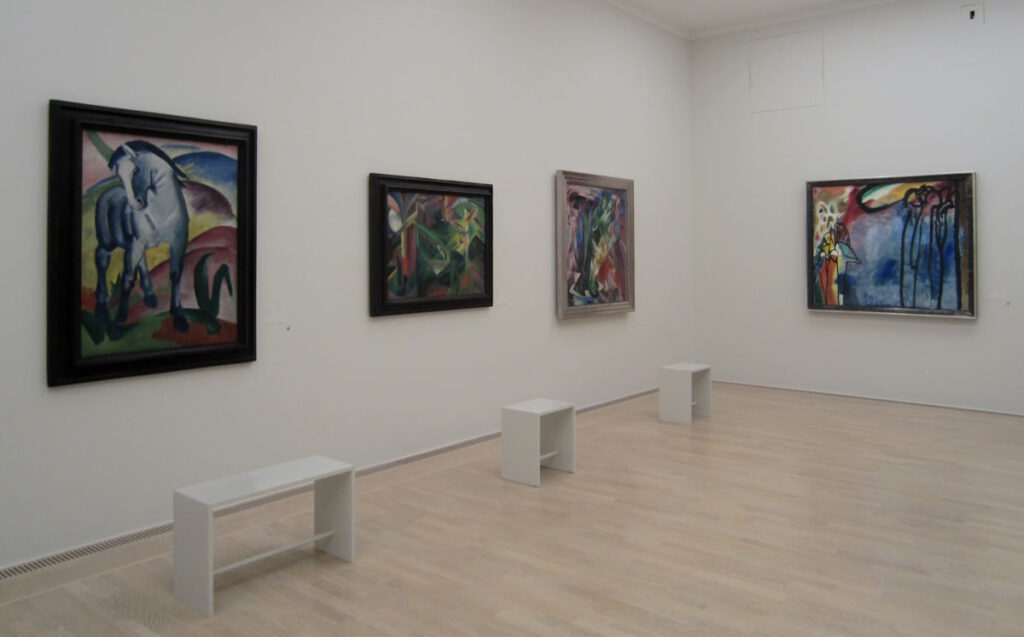 Lenbachhaus: Der blaue Reiter CLICK REFRESH