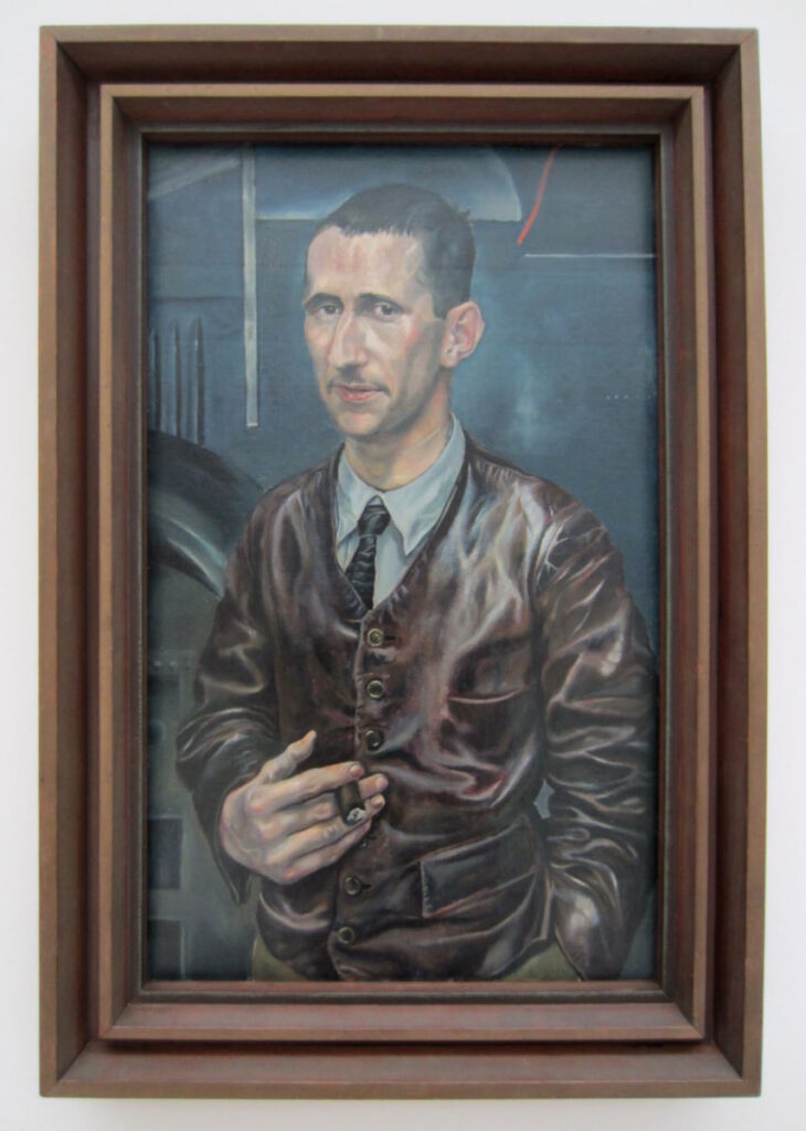 Rudolf Schlichter: Bertolt Brecht CLICK REFRESH