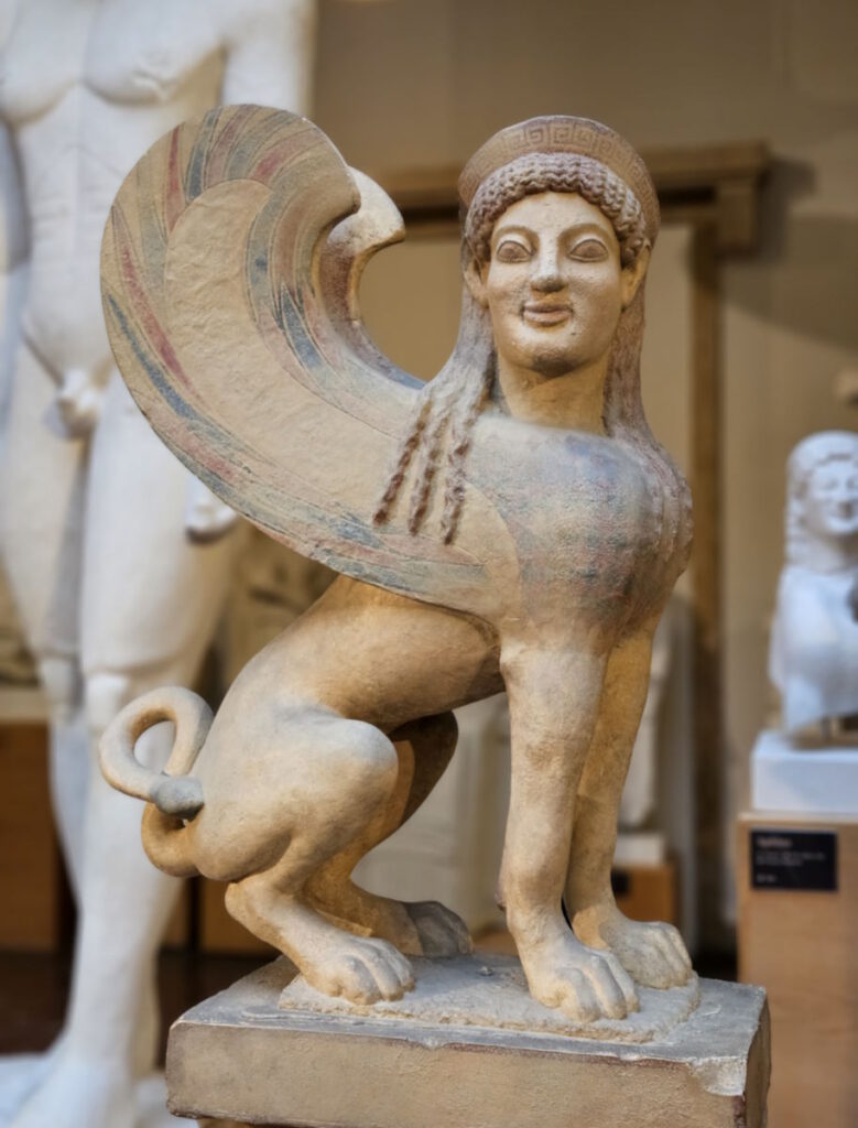 Abgüsse Klassischer Bildwerke: Sphinx der Megakles-Stele