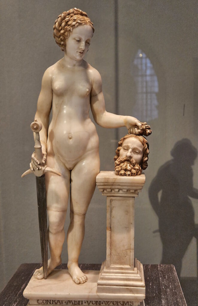 Bayerisches Natinalmuseum München: Judith mit dem Haupt des Holofernes PRESS REFRESH