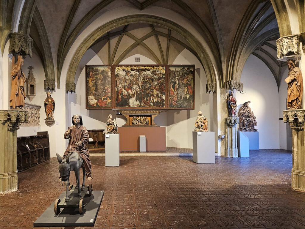 Altarretabel von Jan Polack im Kirchensaal CLICK REFRESH