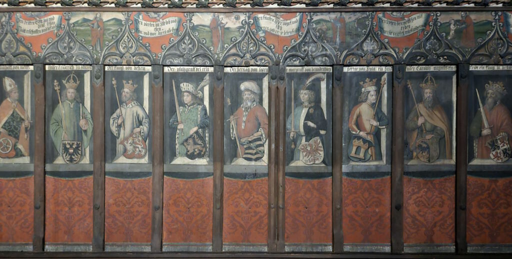 Zunfthaus der Weber in Augsburg im Bayerischen Nationalmuseum München CLICK REFRESH