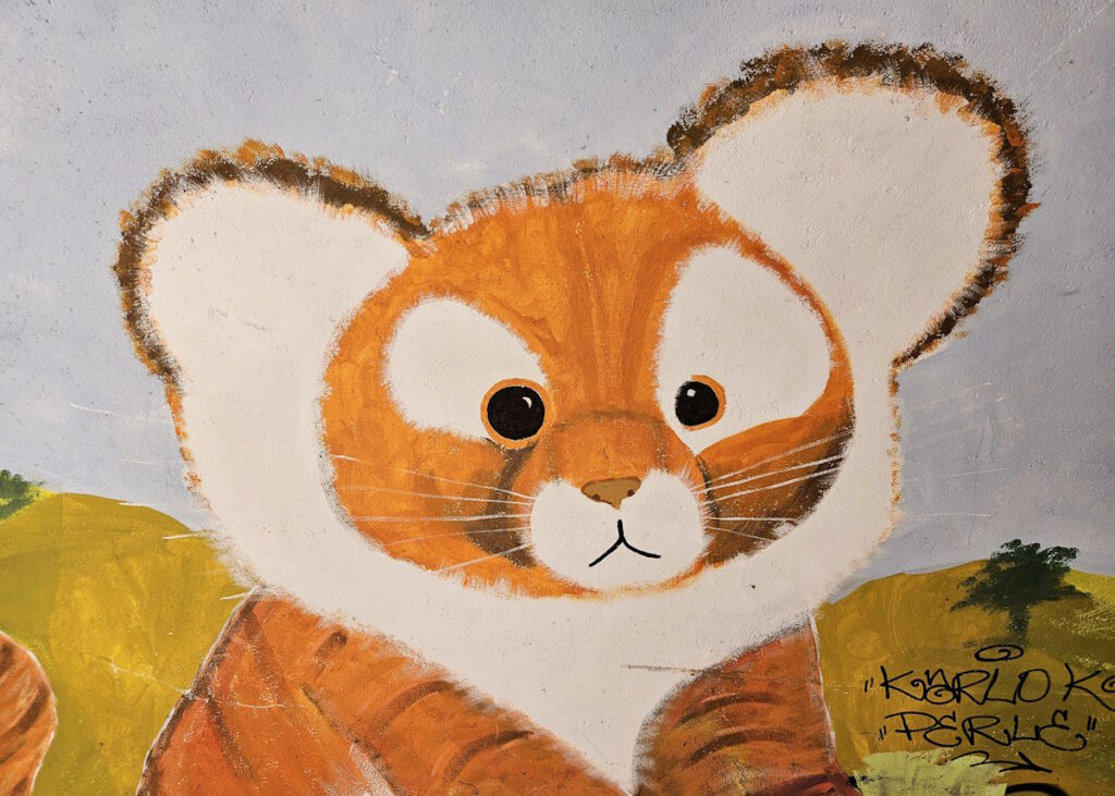 Streetart Westermühlbach Kapuzinerstraße