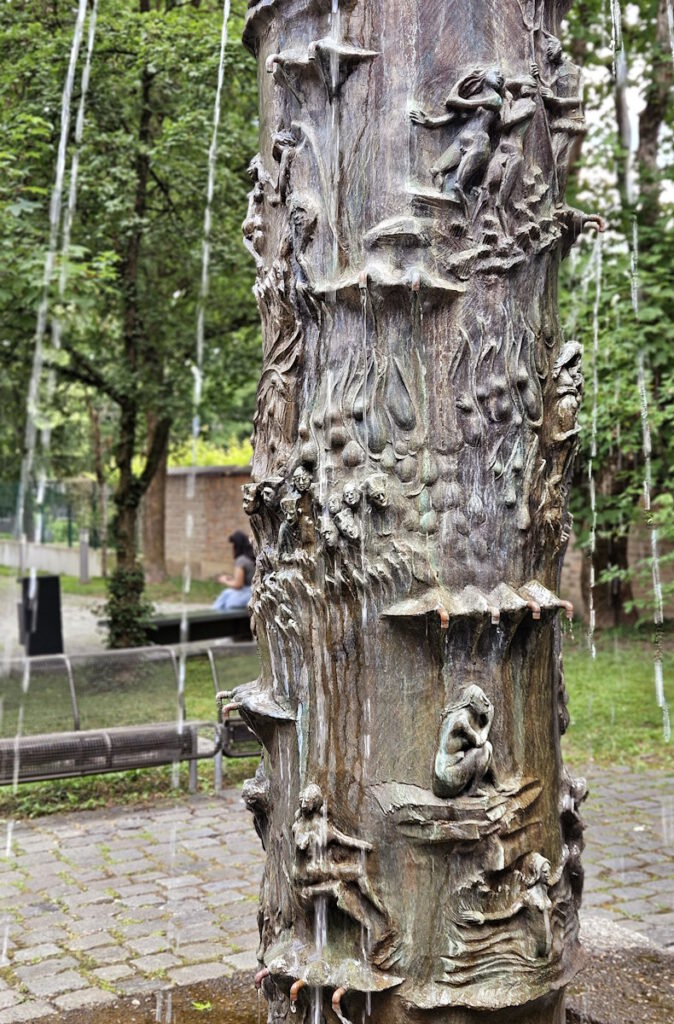 Max Faller: Dante-Brunnen