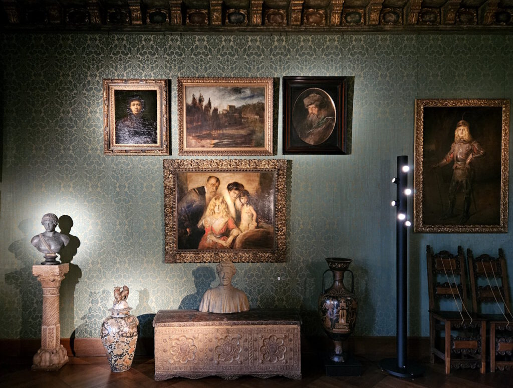 Lenbachhaus historische Räume
