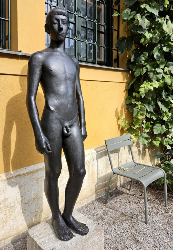 Hans Wimmer Stehender Jüngling Lenbachhaus