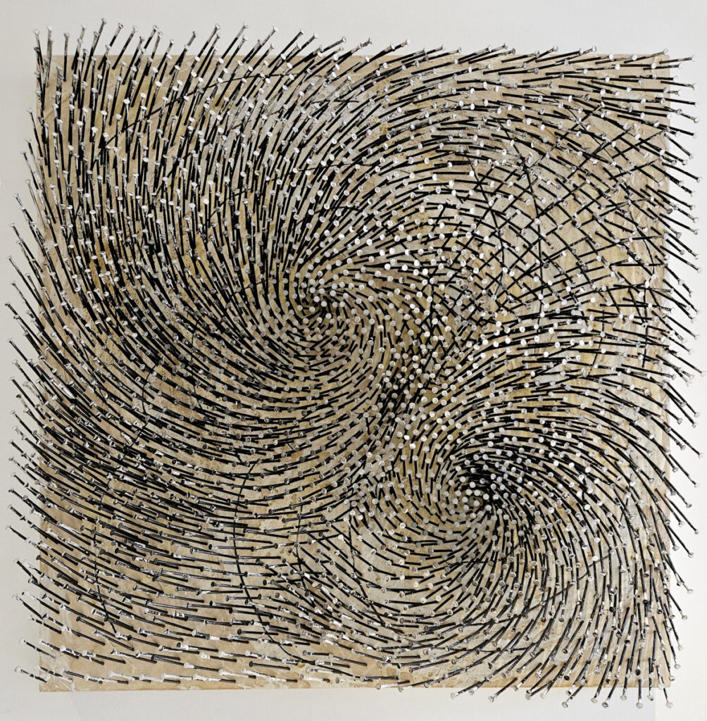 Nagelrelief von Günther Uecker Lenbachhaus